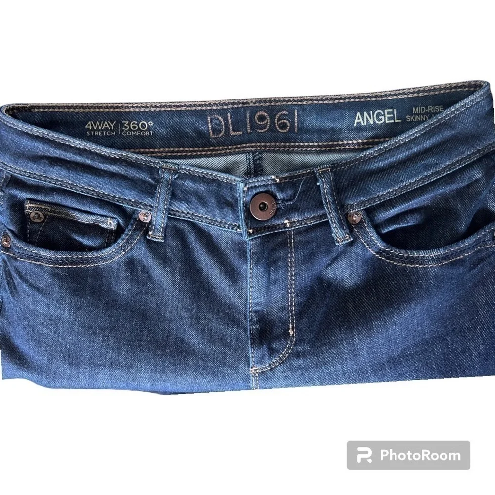 DL1961 Denim Angel Mid Rise Skinny Ankle Jeans Size 27 - Picture 9 of 9